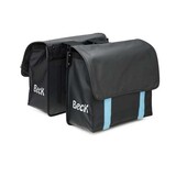 Beck Dubbele Fietstas Velcro Blauw Beck Dubbele Fietstas Velcro Blauw