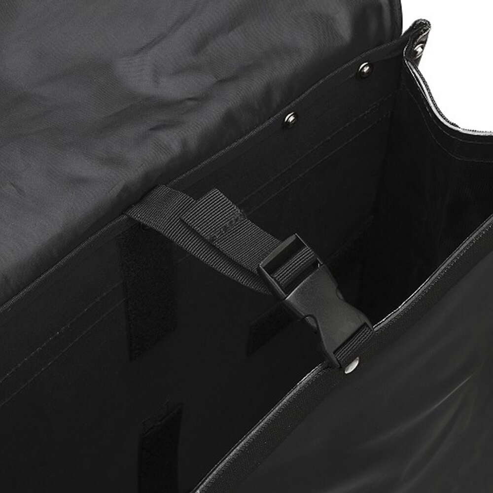 Beck Dubbele Fietstas Velcro Zwart Beck Dubbele Fietstas Velcro Zwart