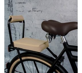 Ohmiomine Rugsteun zwart met Beter Beige Ohmiomine  rugkussentje Ohmiomine Rugsteun zwart met Beter Beige Ohmiomine  rugkussentje