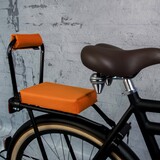 Ohmiomine Rugsteun zwart met Feestelijk Oranje Ohmiomine  rugkussentje Ohmiomine Rugsteun zwart met Feestelijk Oranje Ohmiomine  rugkussentje