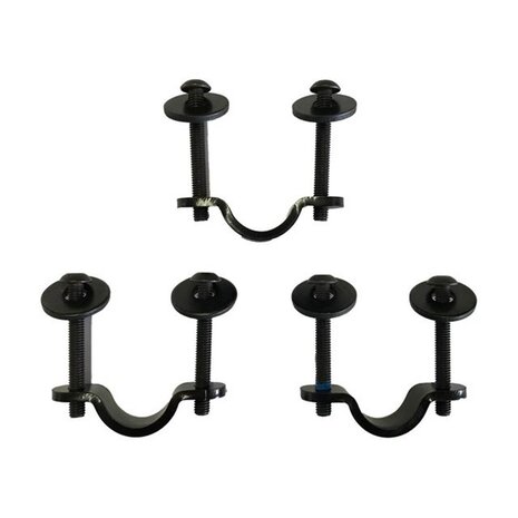 Fast Rider Bevestigingsset zwart voor fietskrat & rotan mand Fast Rider Bevestigingsset zwart voor fietskrat & rotan mand