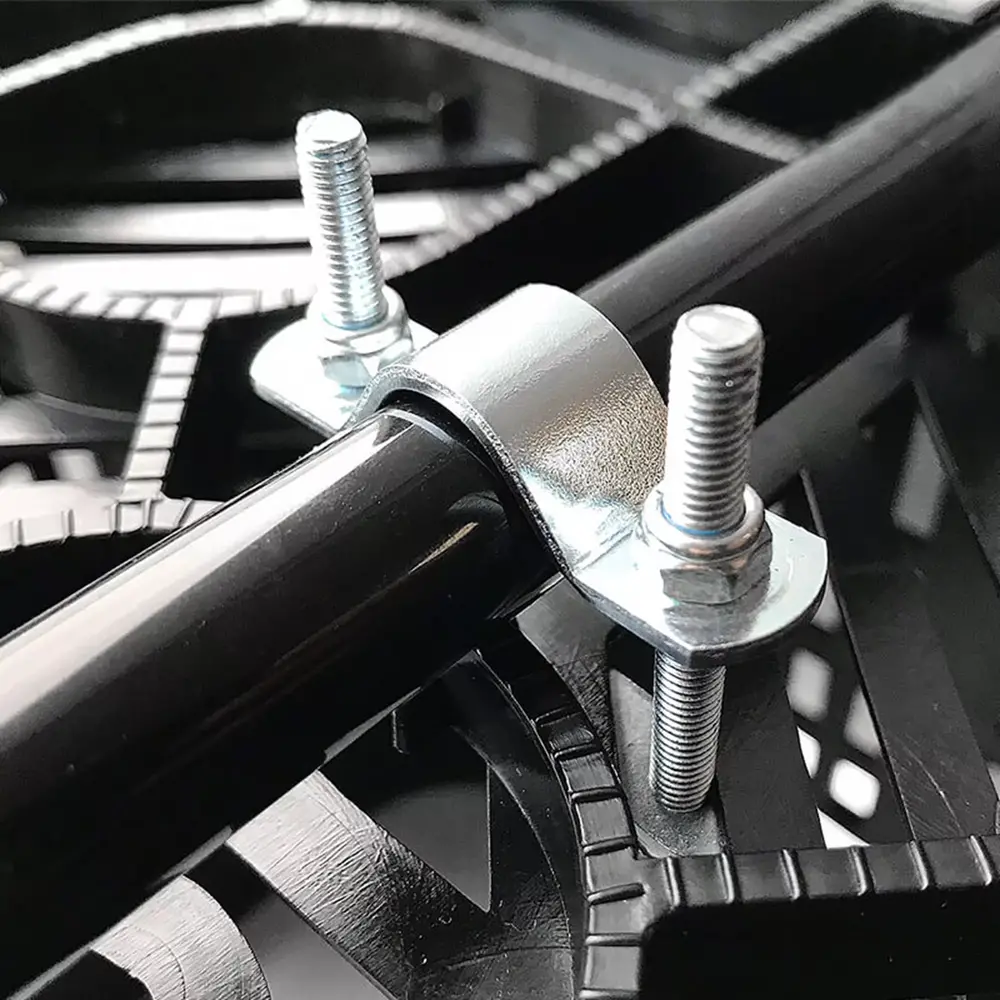 Lynx Fietskrat en Fietsmand montageset verzinkt Lynx Fietskrat en Fietsmand montageset verzinkt