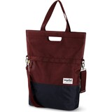 URBAN PROOF shoppertas 20L recycled rood grijs URBAN PROOF shoppertas 20L recycled rood grijs