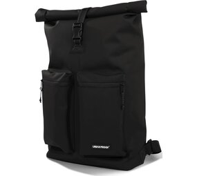 URBAN PROOF rolltop backpack 20L recycled zwart URBAN PROOF rolltop backpack 20L recycled zwart