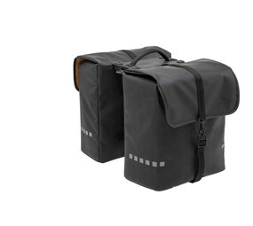 New Looxs Dubbele Fietstas Odense black Racktime 39L New Looxs Dubbele Fietstas Odense black Racktime 39L