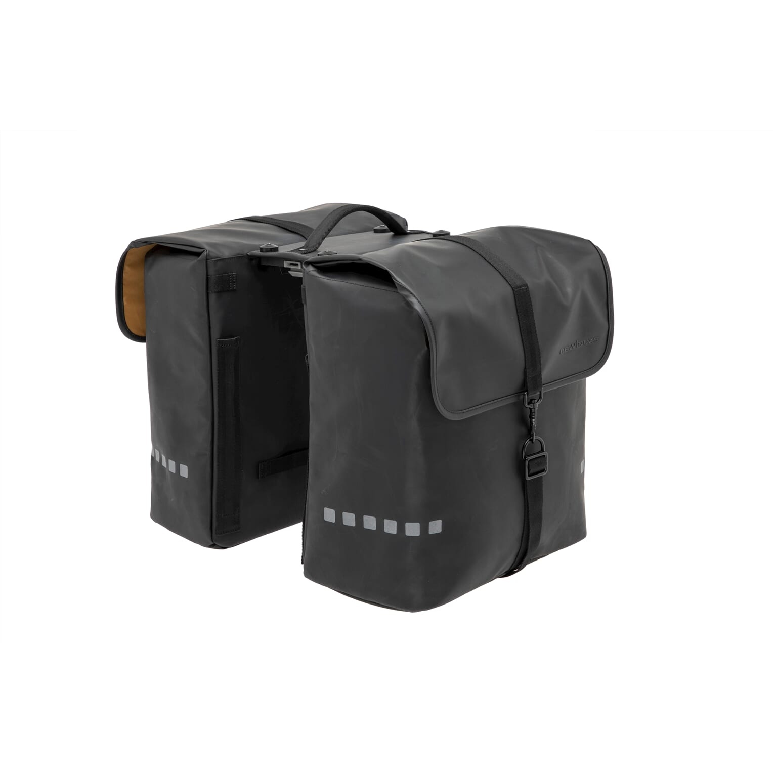 Dubbele Fietstas Odense black MIK 39L