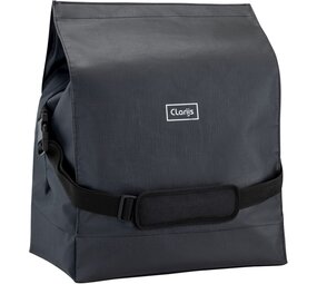 Clarijs single bikebag frontbag 30L zwart Clarijs single bikebag frontbag 30L zwart