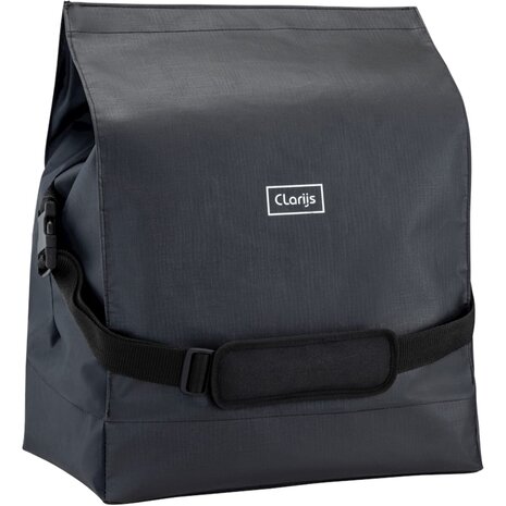 Clarijs single bikebag frontbag 30L zwart Clarijs single bikebag frontbag 30L zwart