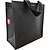 shoppertas PVC 23L matt zwart