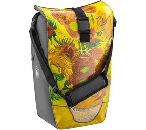 Clarijs Enkele Fietstas Solobag 24L Van Gogh sunflowers Clarijs Enkele Fietstas Solobag 24L Van Gogh sunflowers