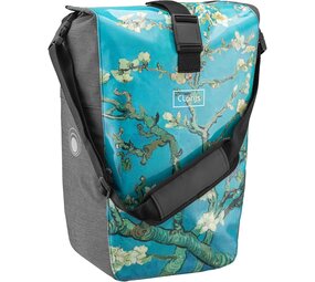 Clarijs Enkele Fietstas Solobag 24L Van Gogh almond blossom Clarijs Enkele Fietstas Solobag 24L Van Gogh almond blossom