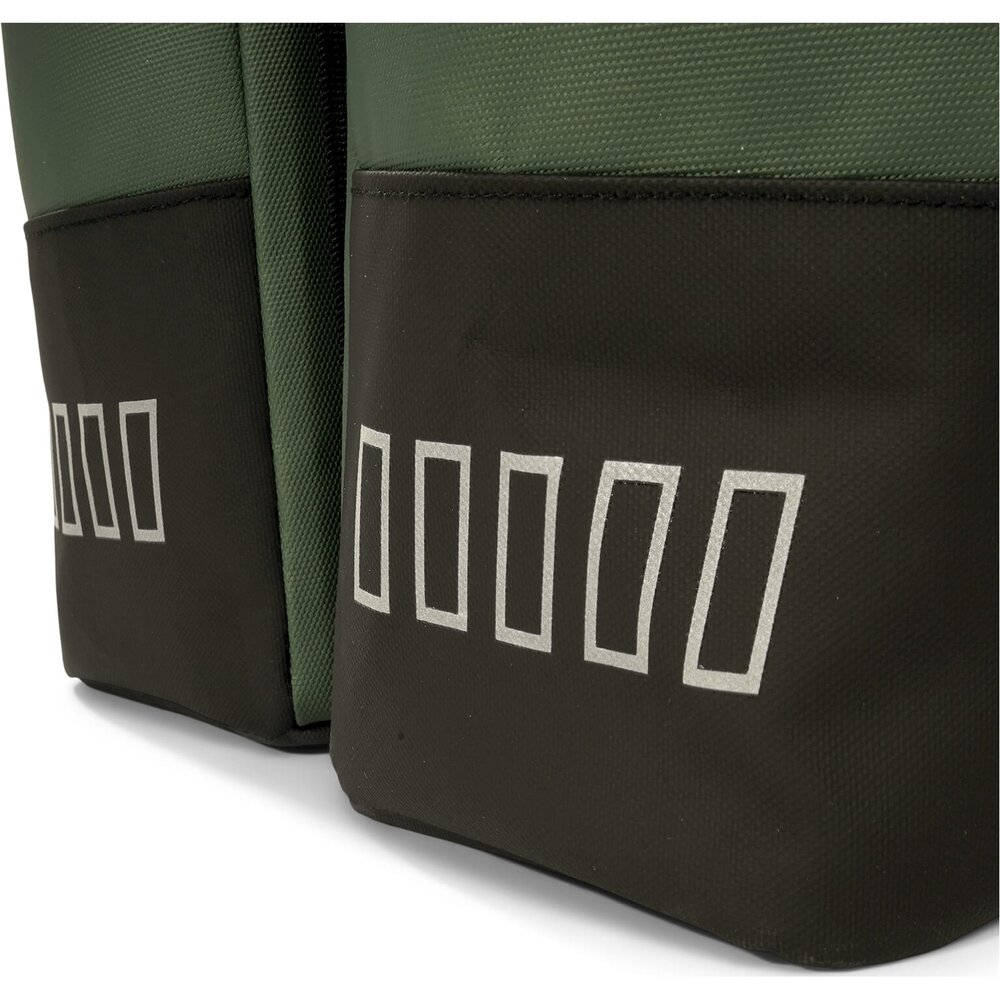 URBAN PROOF double rolltop bag 38L recycled groen URBAN PROOF double rolltop bag 38L recycled groen