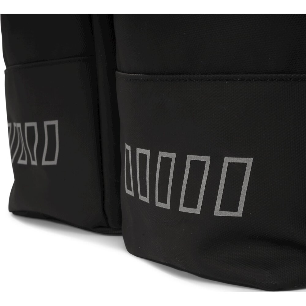 URBAN PROOF double cargo bag 38L recycled zwart