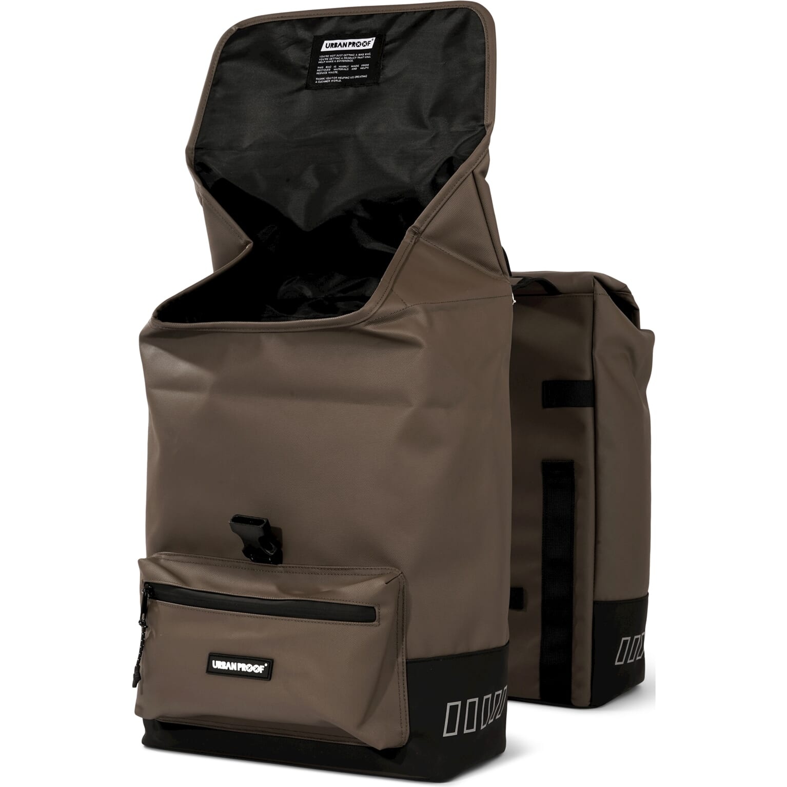 double cargo bag 38L recycled bruin