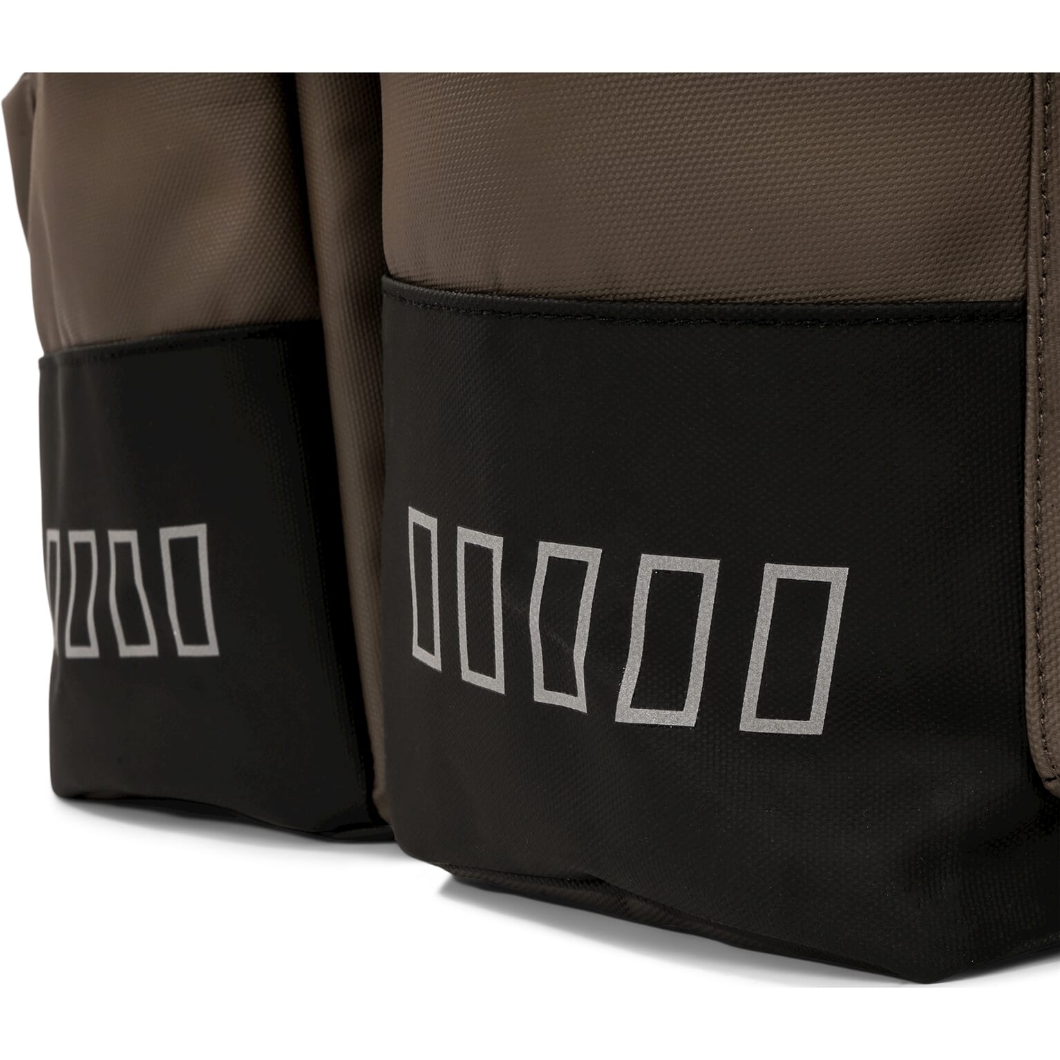 double cargo bag 38L recycled bruin