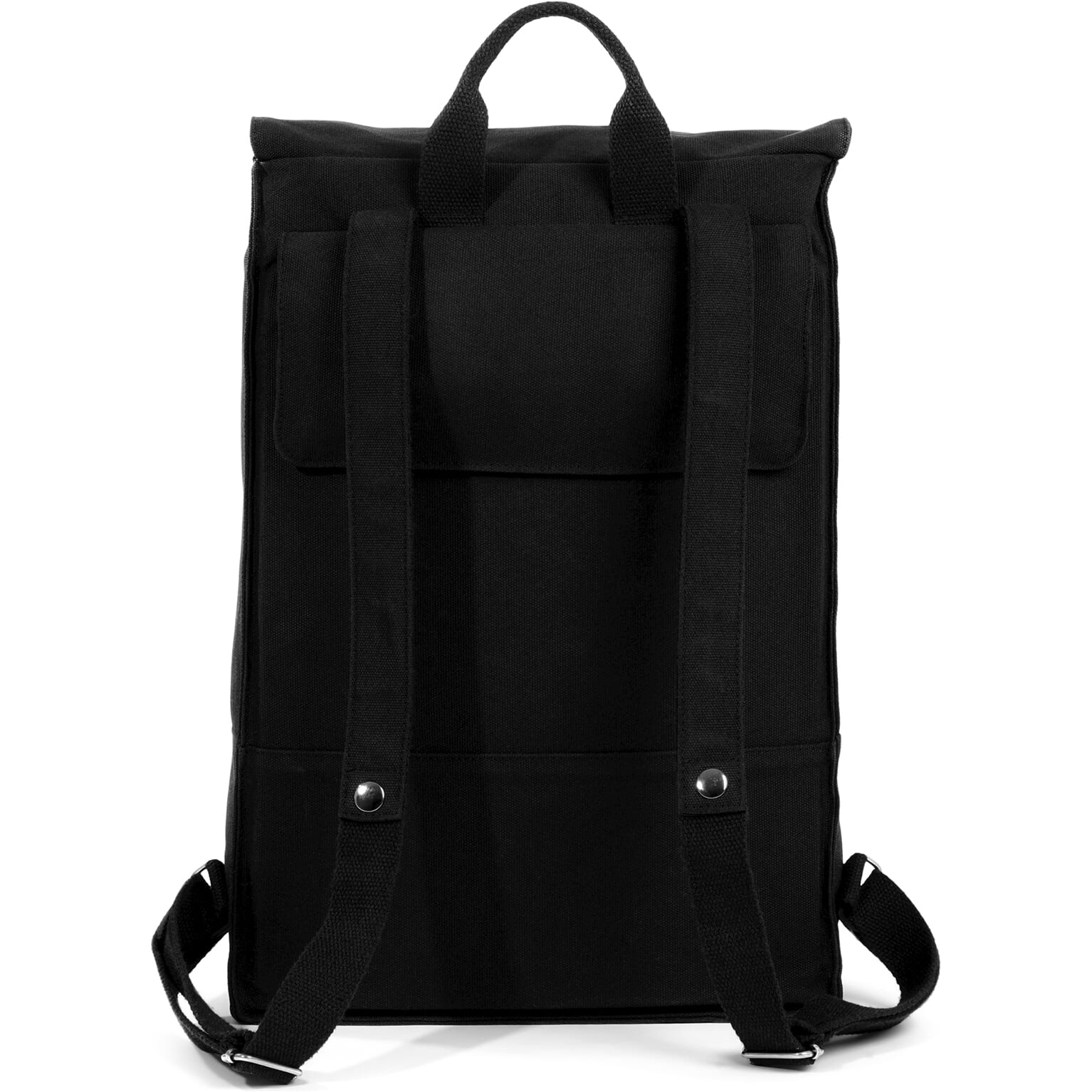 city backpack 15L recycled zwart