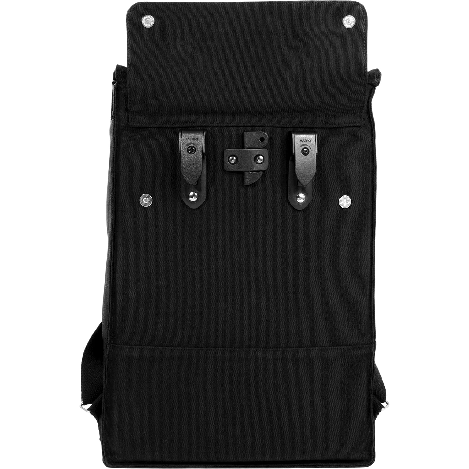 city backpack 15L recycled zwart