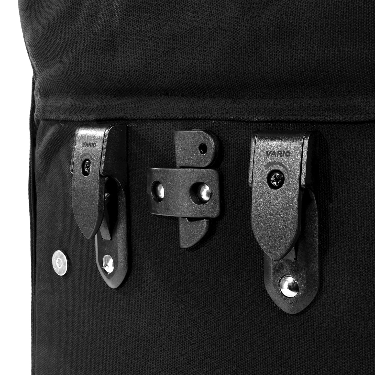 city backpack 15L recycled zwart