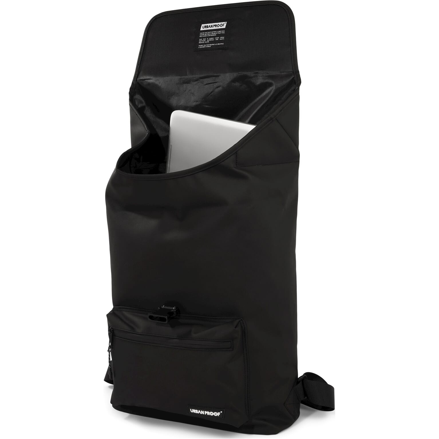 cargo backpack 20L recycled zwart