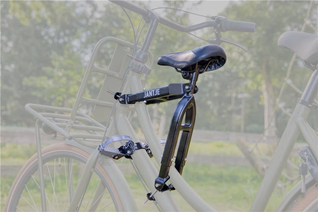 Zadel op buis Damesfiets Jantje en zijn Kornuiten