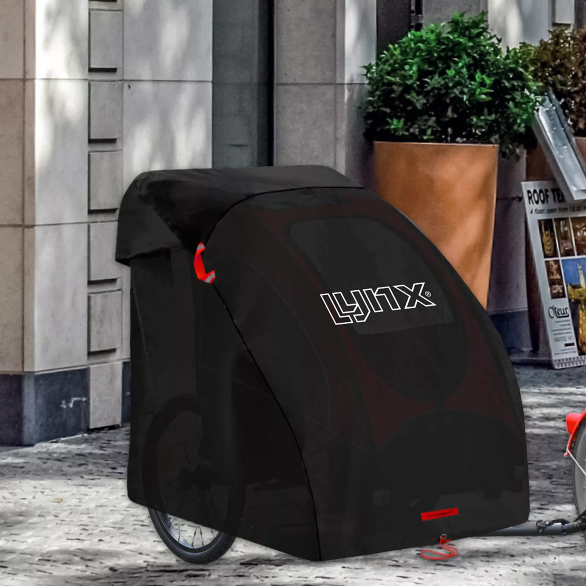 Fietskar Regenhoes Beschermhoes