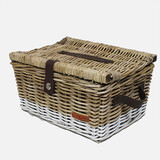 Wicked Picknickmand maat L, Grijs Wit Wicked Picknickmand maat L, Grijs Wit