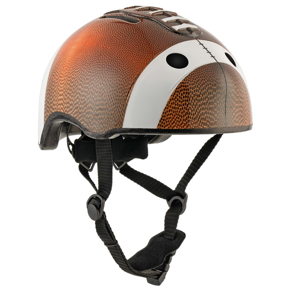 Crazy Safety Kinderhelm / Fietshelm American Footbal Bruin Crazy Safety Kinderhelm / Fietshelm American Footbal Bruin