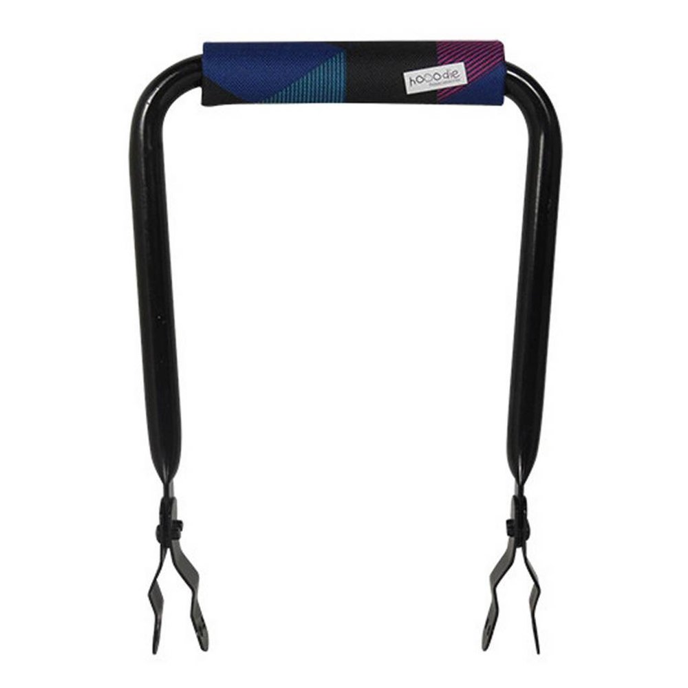 Hooodie Rugsteun Rugleuning zwart met Colored Triangles rugkussentje Hooodie Rugsteun Rugleuning zwart met Colored Triangles rugkussentje