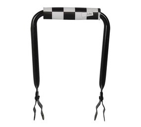 Hooodie Rugsteun zwart met Black Checkers rugkussentje Hooodie Rugsteun zwart met Black Checkers rugkussentje