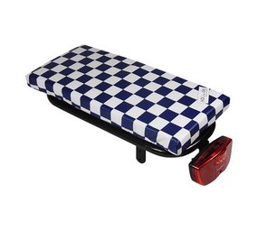 Hooodie Fietskussen Navy Checker Hooodie Fietskussen Navy Checker