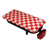 Hooodie Fietskussen Red Checker