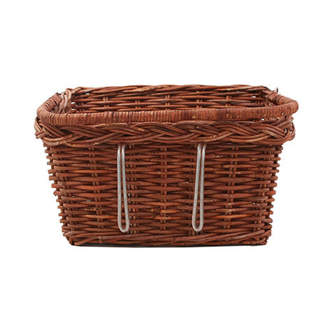 Wicked Rieten Fietsmand Aan Stuur Rechthoek Bruin Wicked Rieten Fietsmand Aan Stuur Rechthoek Bruin
