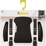 Qibbel stylingset luxe Uni zwart voorzitje