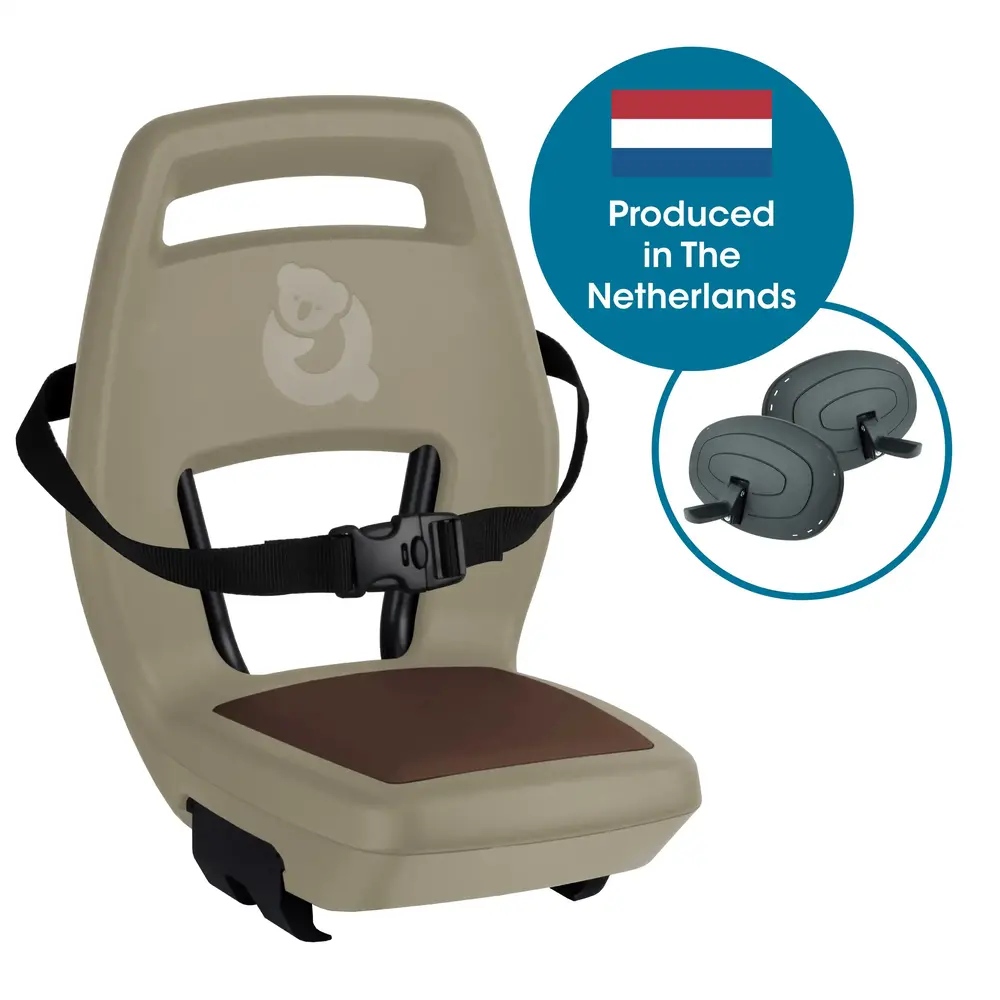 Qibbel achterzitje  Maxi Junior 6+ Cappuccino Qibbel achterzitje  Maxi Junior 6+ Cappuccino