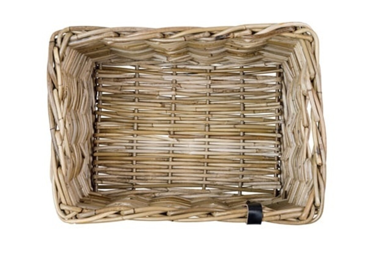 Basil Mand Riet  Dax L rotan grijs