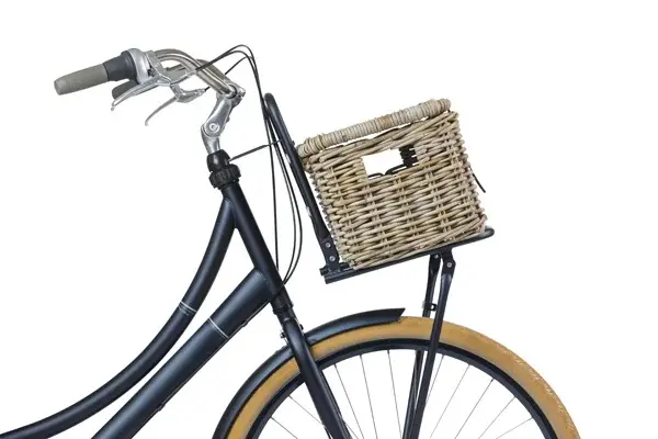 Basil Mand Dax Large  + deksel rotan grijs Basil Mand Dax Large  + deksel rotan grijs