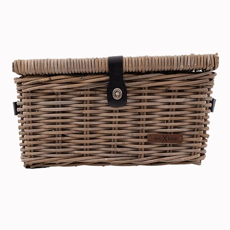 Wicked Picknickmand bakkersmand maat L, grey (47 x 36 x 26 cm) Wicked Picknickmand bakkersmand maat L, grey (47 x 36 x 26 cm)