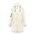 Rainfall trenchcoat soft touch off-white