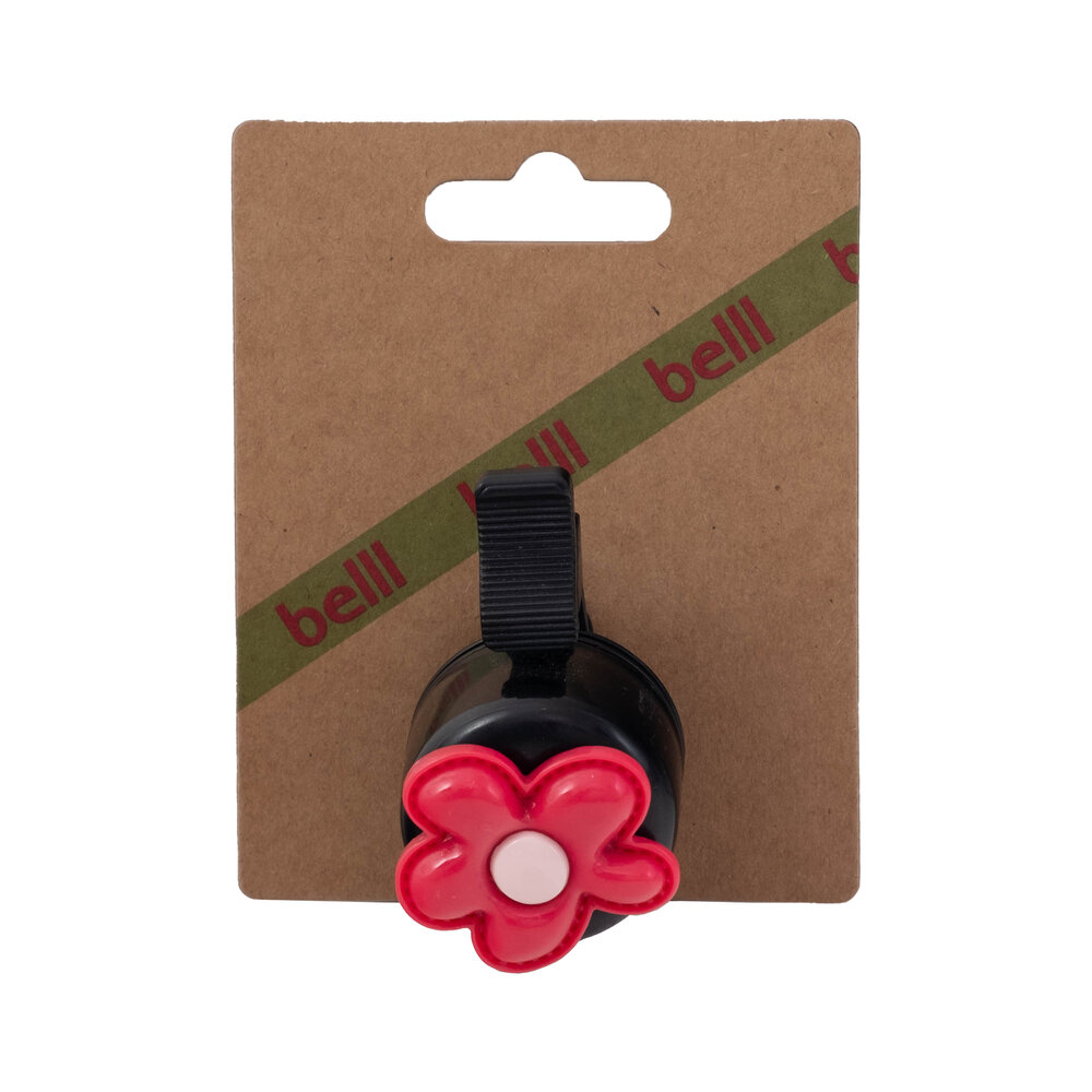 Belll Fietsbel Flower Red Belll Fietsbel Flower Red