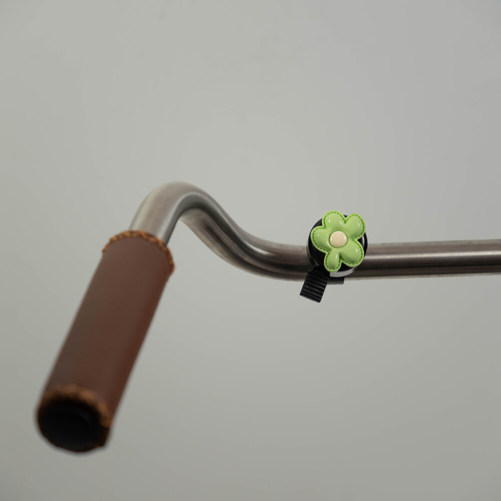 Belll Fietsbel   Flower green Belll Fietsbel   Flower green