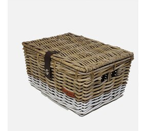 Wicked kratmand Witte rand  L met klep Wicked kratmand Witte rand  L met klep