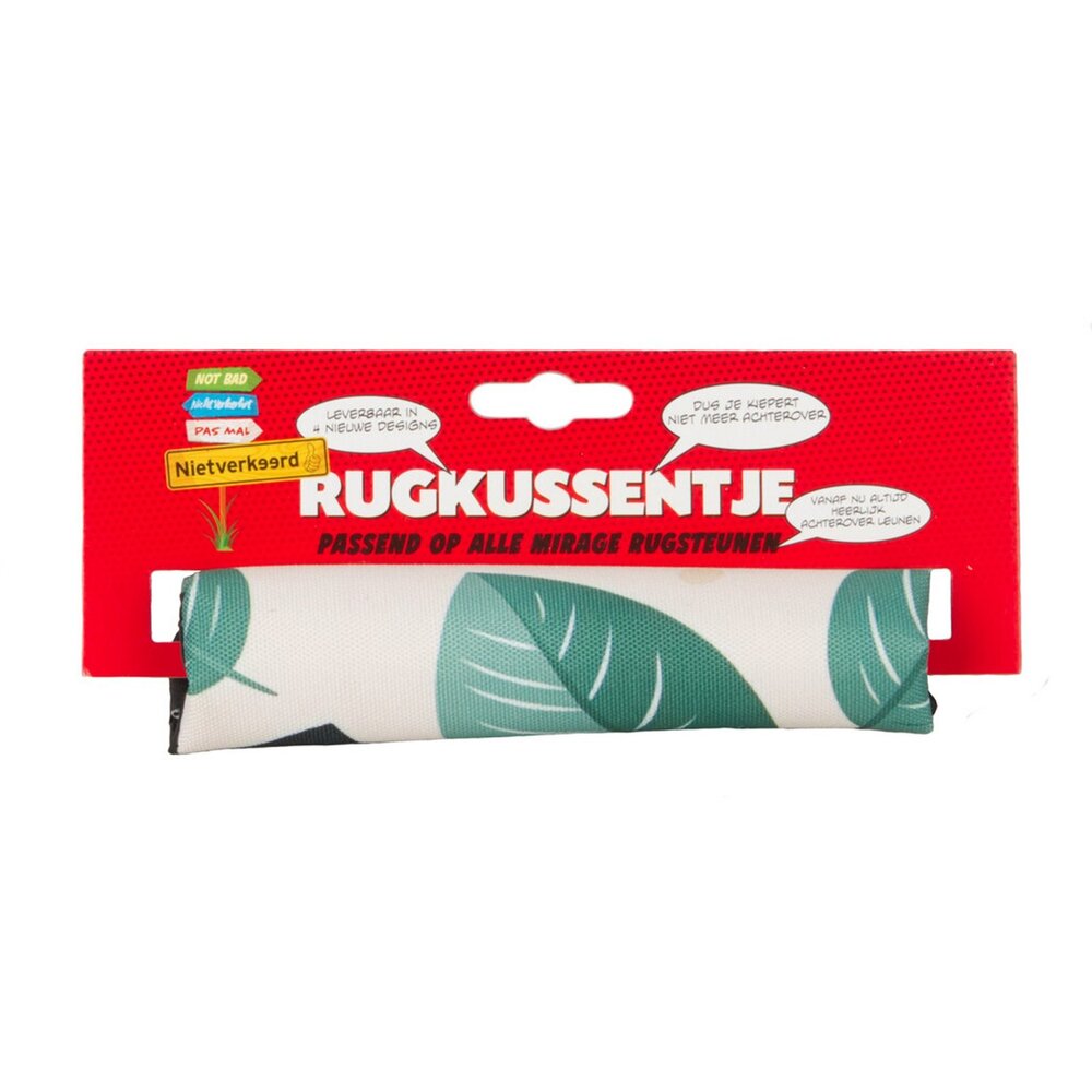 Nietverkeerd Ruggensteun Kussen Vegan Print