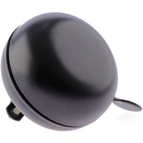 Niet verkeerd fietsbel Ding Dong 80mm merlot black Niet verkeerd fietsbel Ding Dong 80mm merlot black