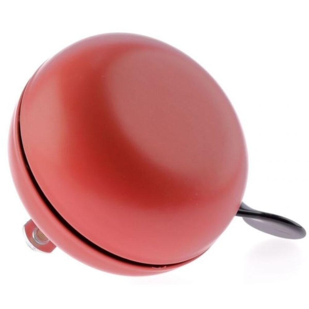 Niet verkeerd fietsbel Ding Dong 80mm bourgonje red Niet verkeerd fietsbel Ding Dong 80mm bourgonje red