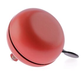 Niet verkeerd fietsbel Ding Dong 80mm bourgonje red Niet verkeerd fietsbel Ding Dong 80mm bourgonje red