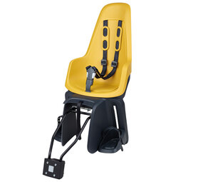 Bobike Maxi One Mighty Mustard frame bev Achterstoeltje