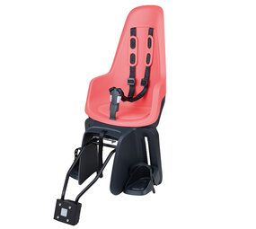 Bobike Maxi One Fierce Flamingo frame bev Achterstoeltje