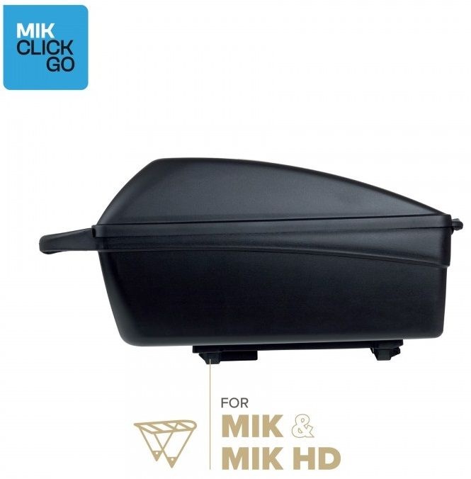 Topkoffer voor fietsen met een MIK/ MIK-HD bevestigingssysteem