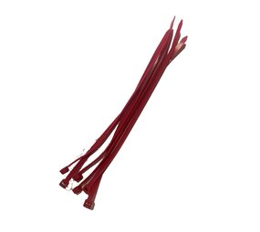 Trekbandjes Tie wraps Donker Rood (6 stuks) Trekbandjes Tie wraps Donker Rood (6 stuks)