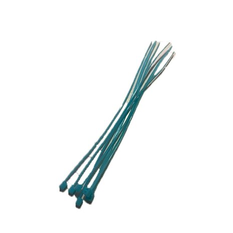 Trekbandjes Tie wraps Licht Blauw (6 stuks) 2,5 X 150 mm Trekbandjes Tie wraps Licht Blauw (6 stuks) 2,5 X 150 mm